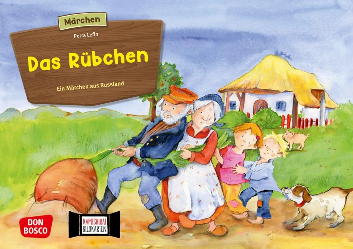 Cover: 4260179512346 | Das Rübchen. Kamishibai Bildkartenset | Petra Lefin | Box | 12 S.
